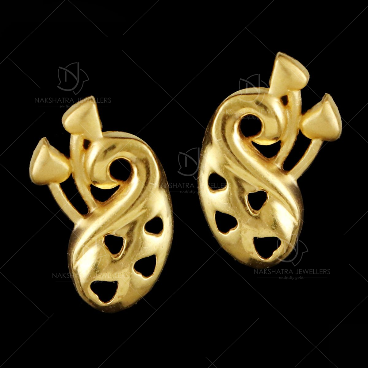 Golden Fancy Gold Casting Earring, Size: 3.040 Gm at best price in Pilibhit