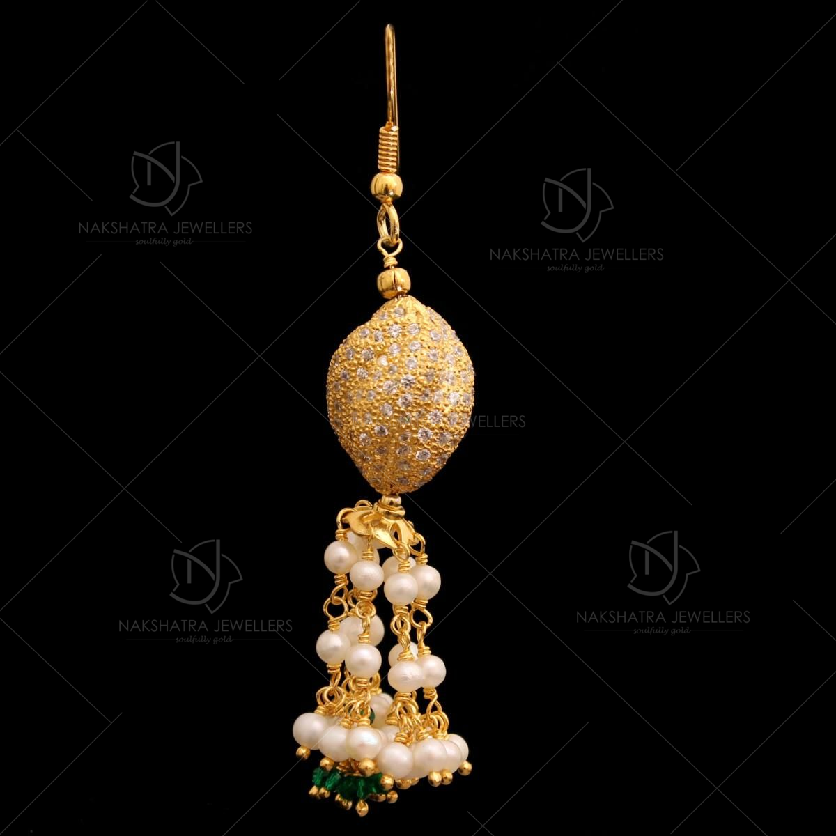 Flipkart.com - Buy sheeloves Sheeloves 22k gold plated hanging earring|sui  dhaga| drop earrings Brass Drops & Danglers Online at Best Prices in India